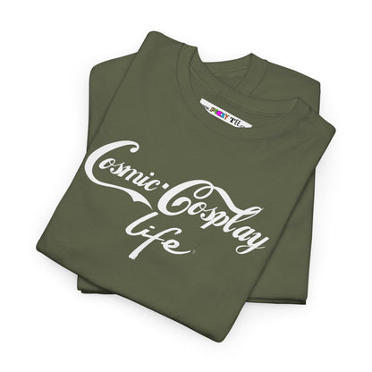 Cosmic Cosplay Life Unisex Heavy Cotton Tee