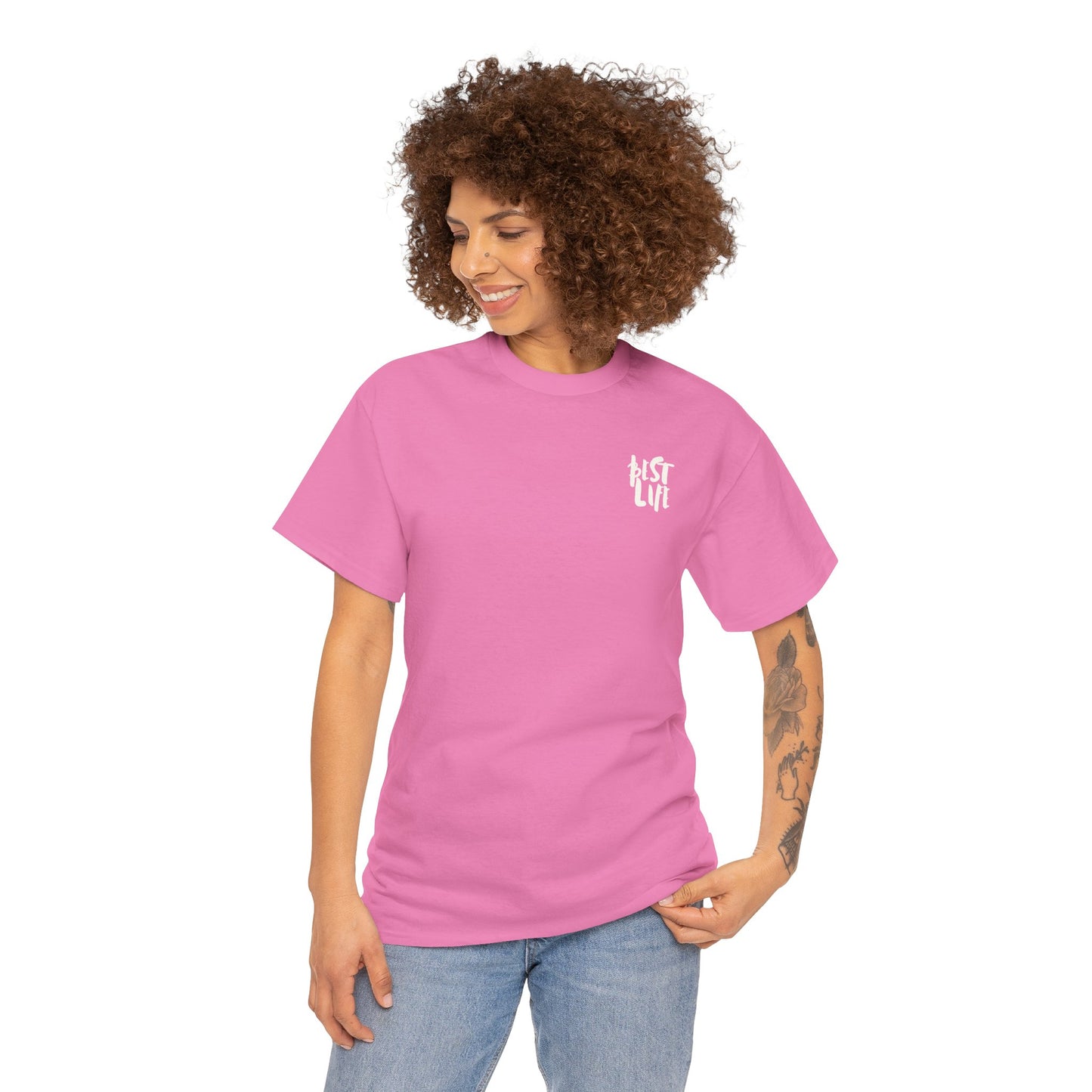 BEST LIFE Unisex Heavy Cotton Tee