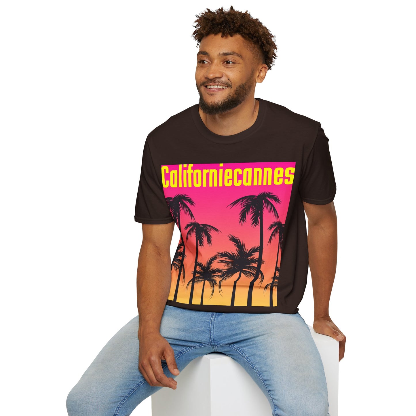 Californiecannes Unisex Softstyle 100% Cotton T-Shirt