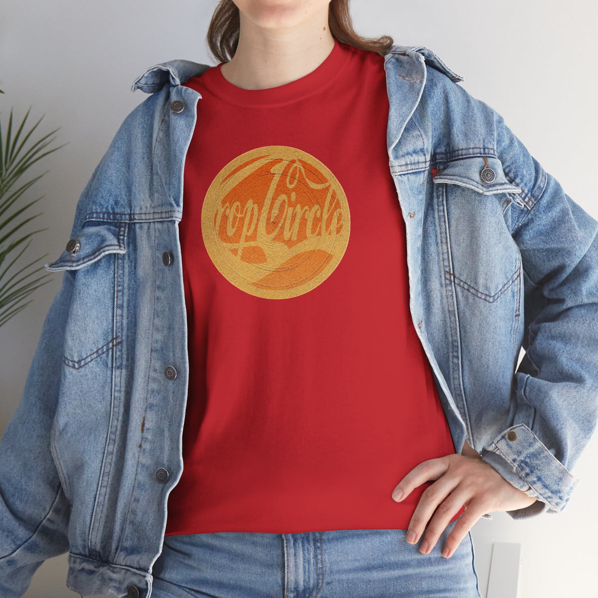 CropCircle Unisex Heavy Cotton Tee