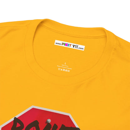 don't STOP believing  hold on to that feeling Unisex Heavy Cotton Tee