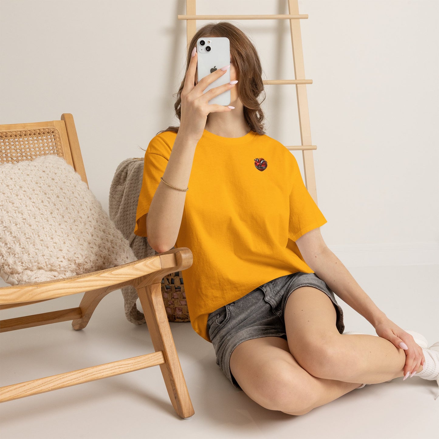 MUSCLE CŒUR Unisex Heavy Cotton Tee