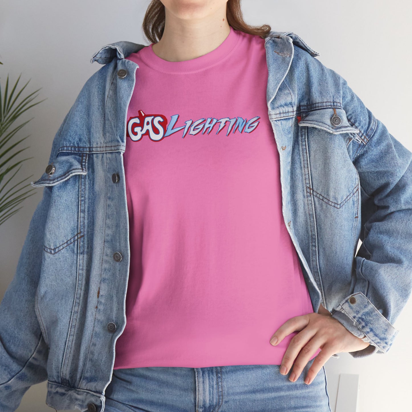 GAS LIGHTING Unisex Heavy Cotton Tee