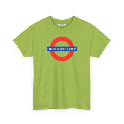 UNDERWHELMED Unisex Heavy Cotton Tee
