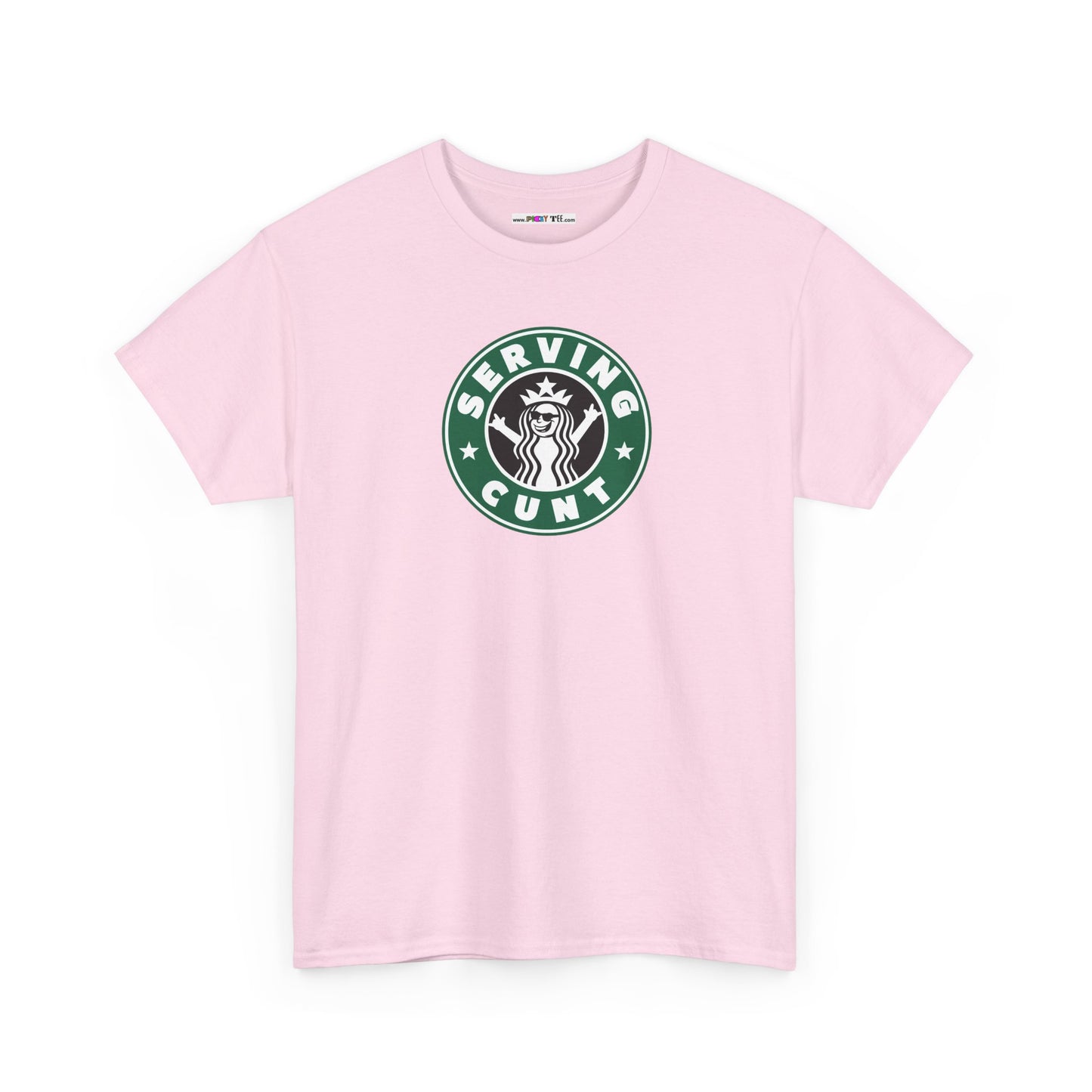 SERVINGCUNT Unisex Heavy Cotton Tee