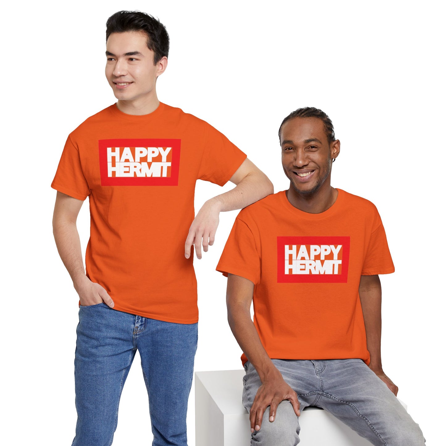 HAPPY HERMIT Unisex Heavy Cotton Tee
