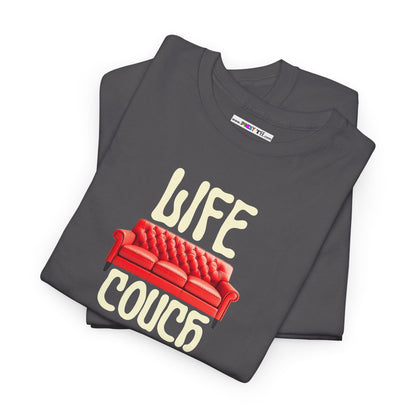 LIFE COUCH Unisex Heavy Cotton Tee