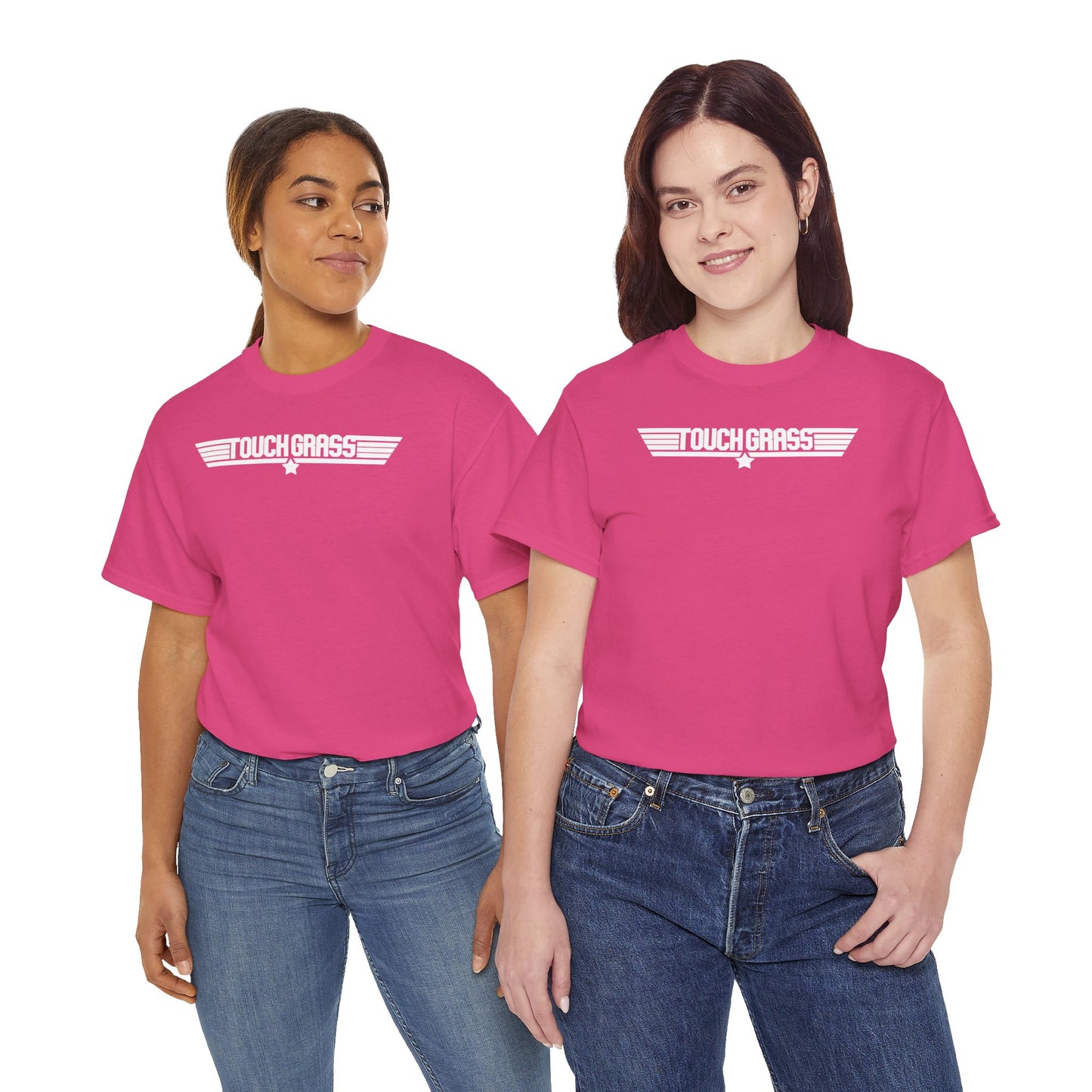 TOUCH GRASS Unisex Heavy Cotton Tee