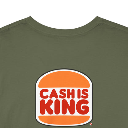 CASH IS KING Unisex Heavy Cotton Tee