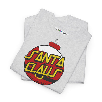 SANTA CLAUS SLEIGHRIDES Unisex Heavy Cotton Tee