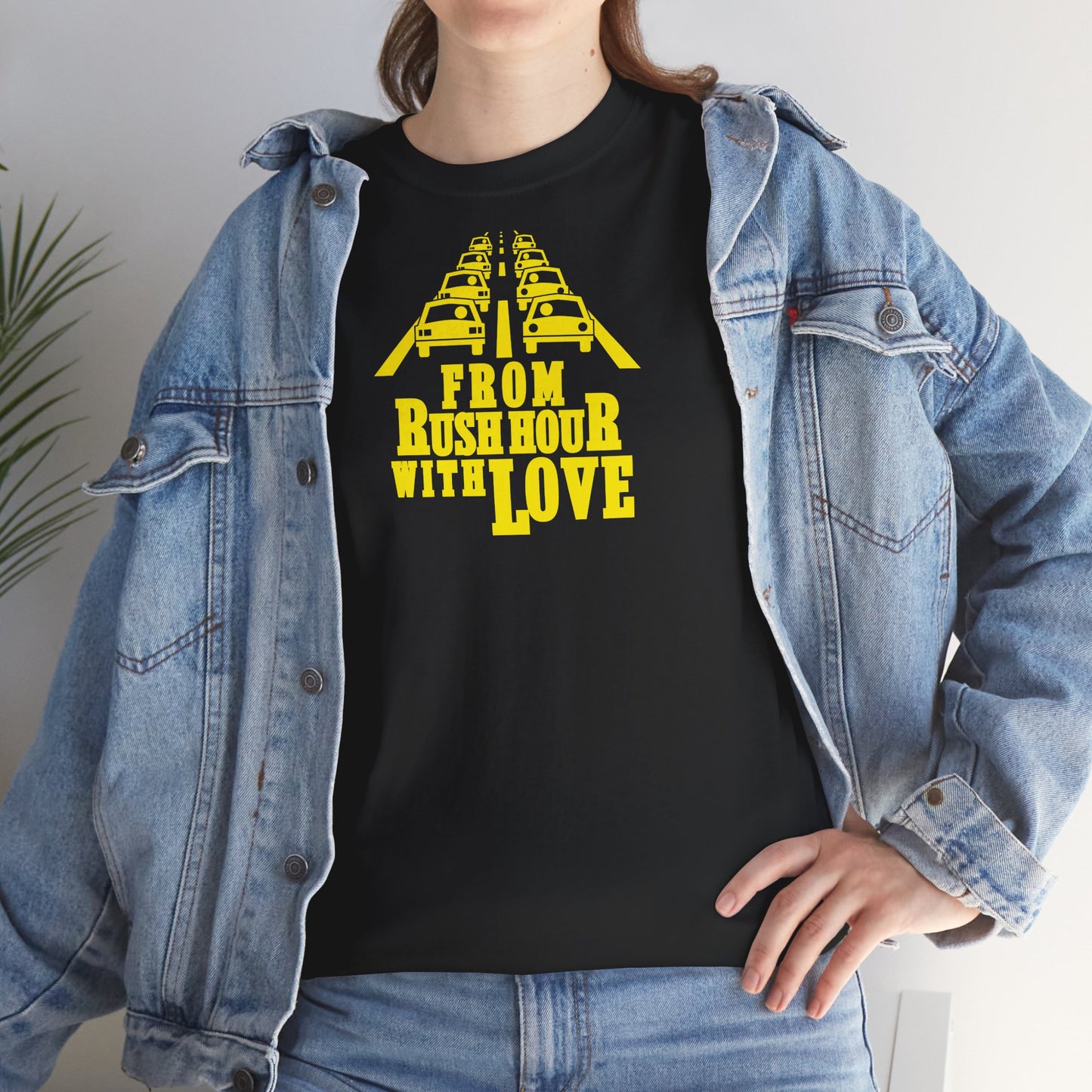 FROM RUSH HOUR WITH LOVE Unisex Heavy Cotton Tee