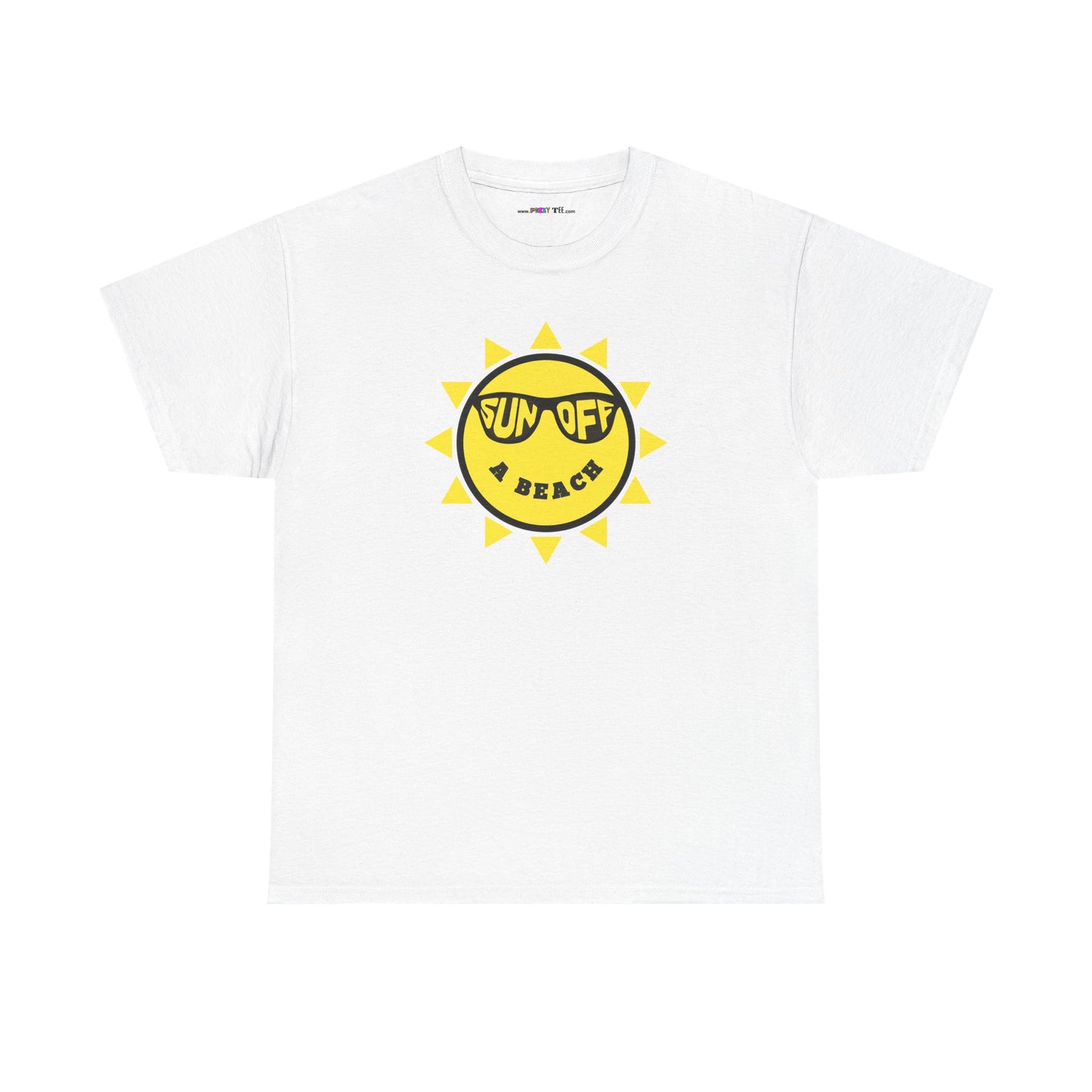 SUN OFF A BEACH Unisex Heavy Cotton Tee