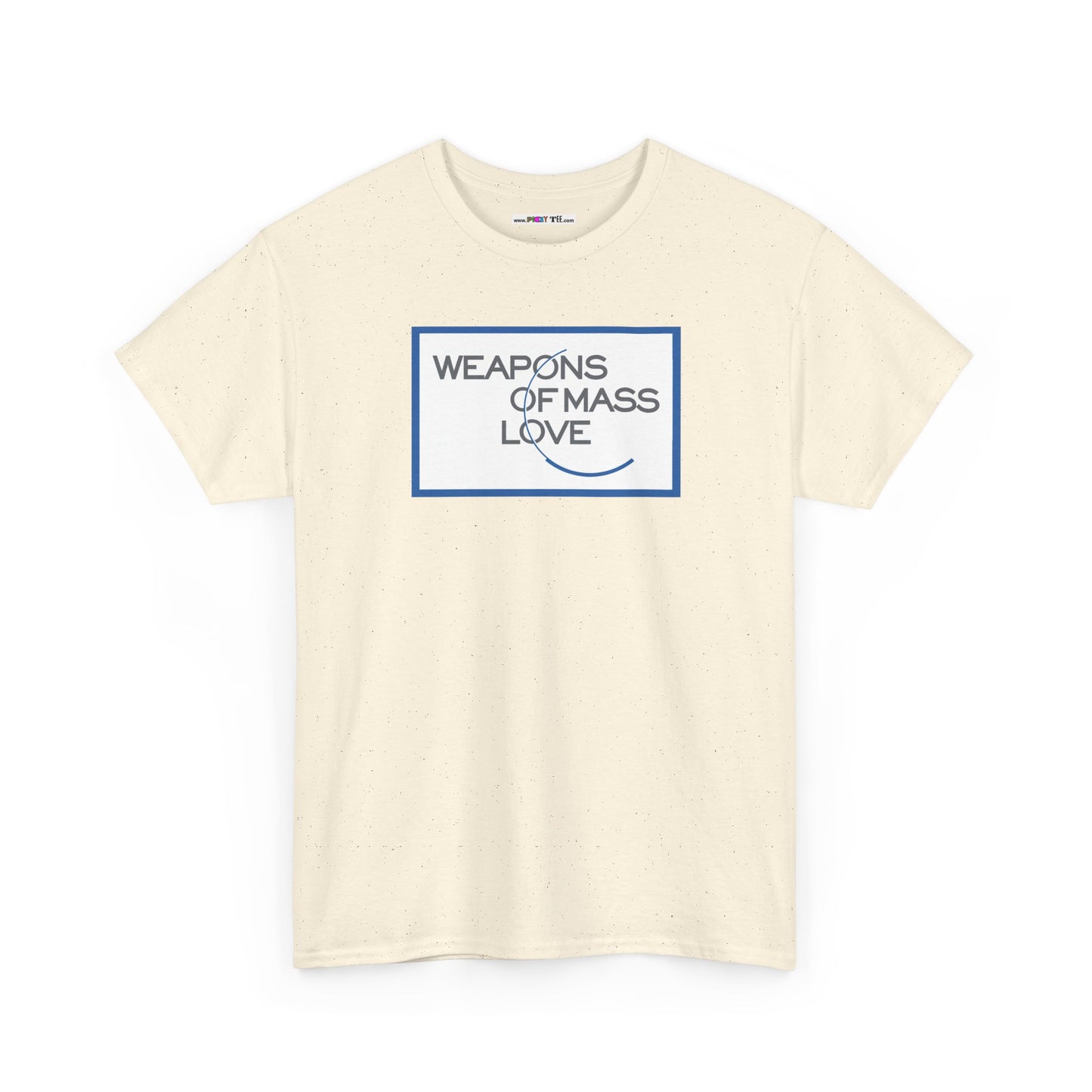 WEAPONS OF MASS LOVE Unisex Heavy Cotton Tee