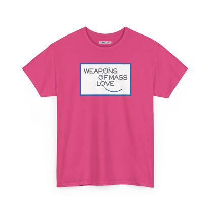 WEAPONS OF MASS LOVE Unisex Heavy Cotton Tee