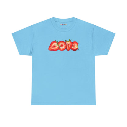 BERRY MUCH LOVE Unisex Heavy Cotton Tee