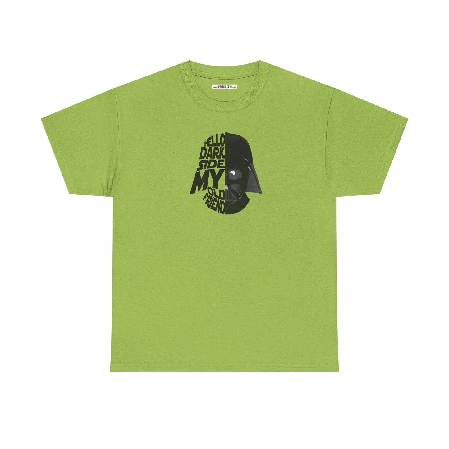 HELLO DARKSIDE MY OLD FRIEND Unisex Heavy Cotton Tee