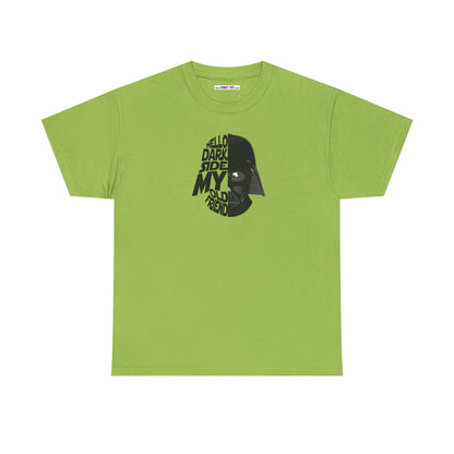HELLO DARKSIDE MY OLD FRIEND Unisex Heavy Cotton Tee