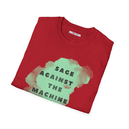 SAGE AGAINST THE MACHINE Unisex Softstyle 100% Cotton T-Shirt