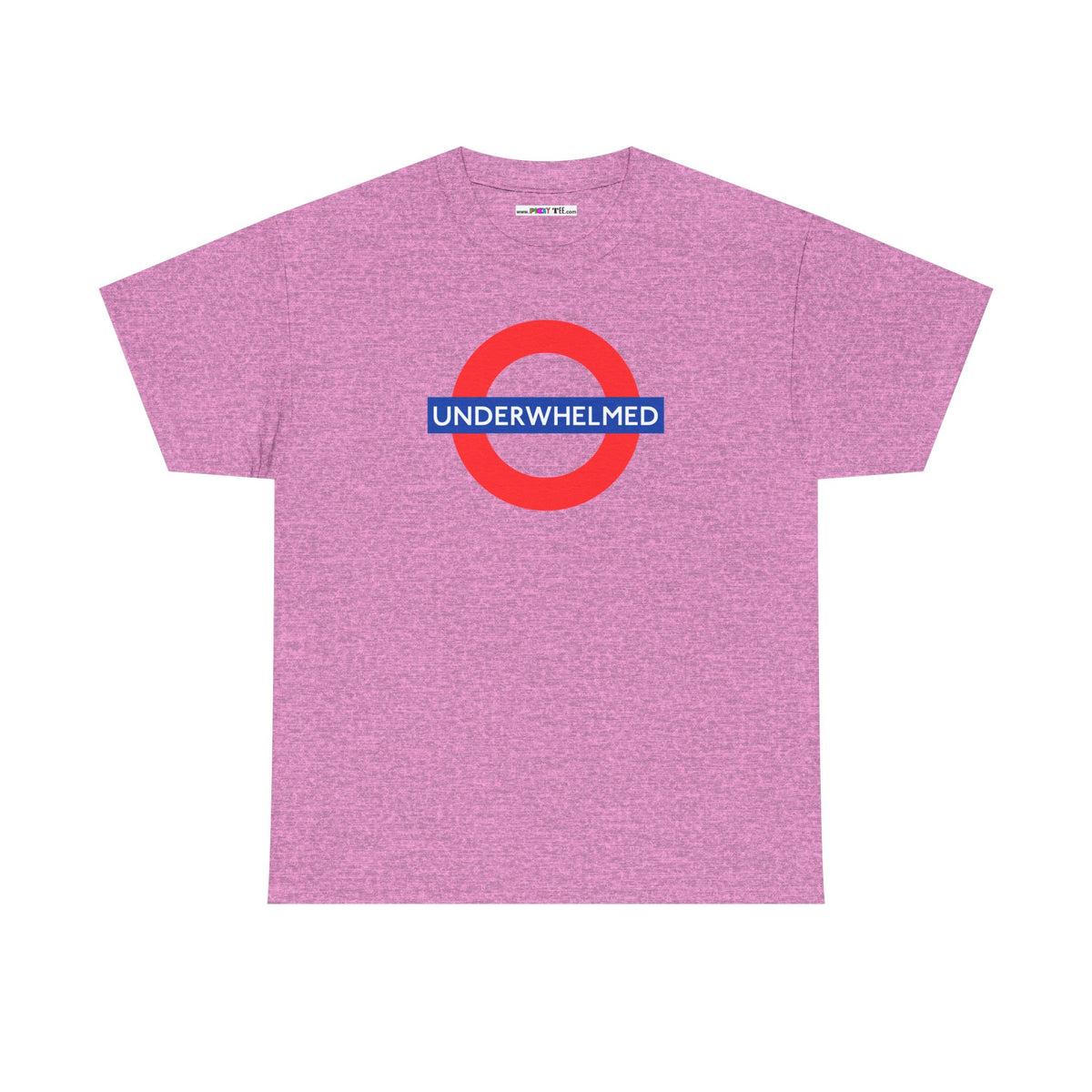 UNDERWHELMED Unisex Heavy Cotton Tee