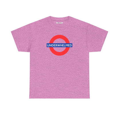 UNDERWHELMED Unisex Heavy Cotton Tee
