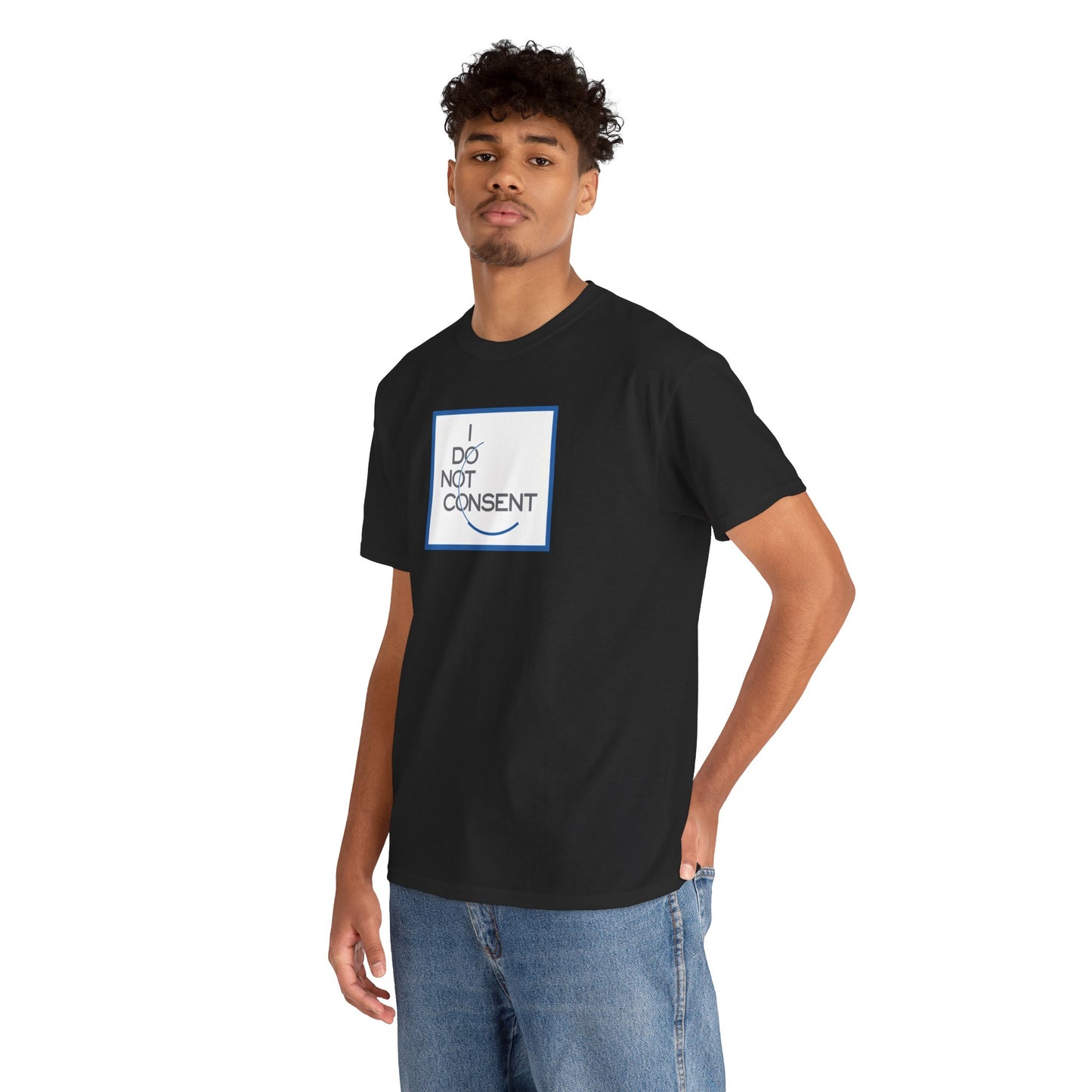 I DO NOT CONSENT Unisex Heavy Cotton Tee
