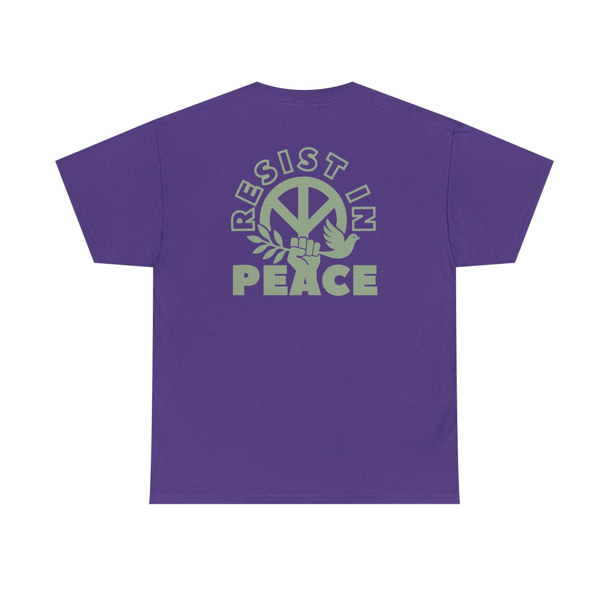 RESIST IN PEACE Unisex Heavy Cotton Tee