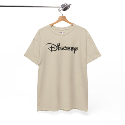 Disobey Unisex Heavy Cotton Tee
