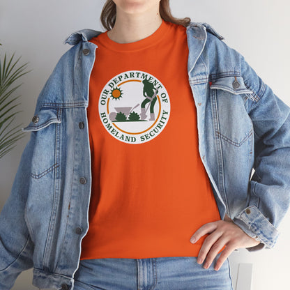 HOMELAND SECURITY (OUR DEPARTMENT OF) Unisex Heavy Cotton Tee