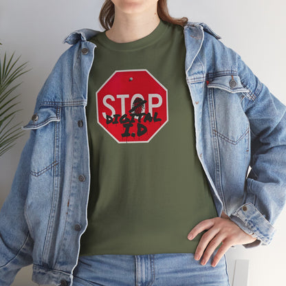 STOP digital i.d Unisex Heavy Cotton Tee