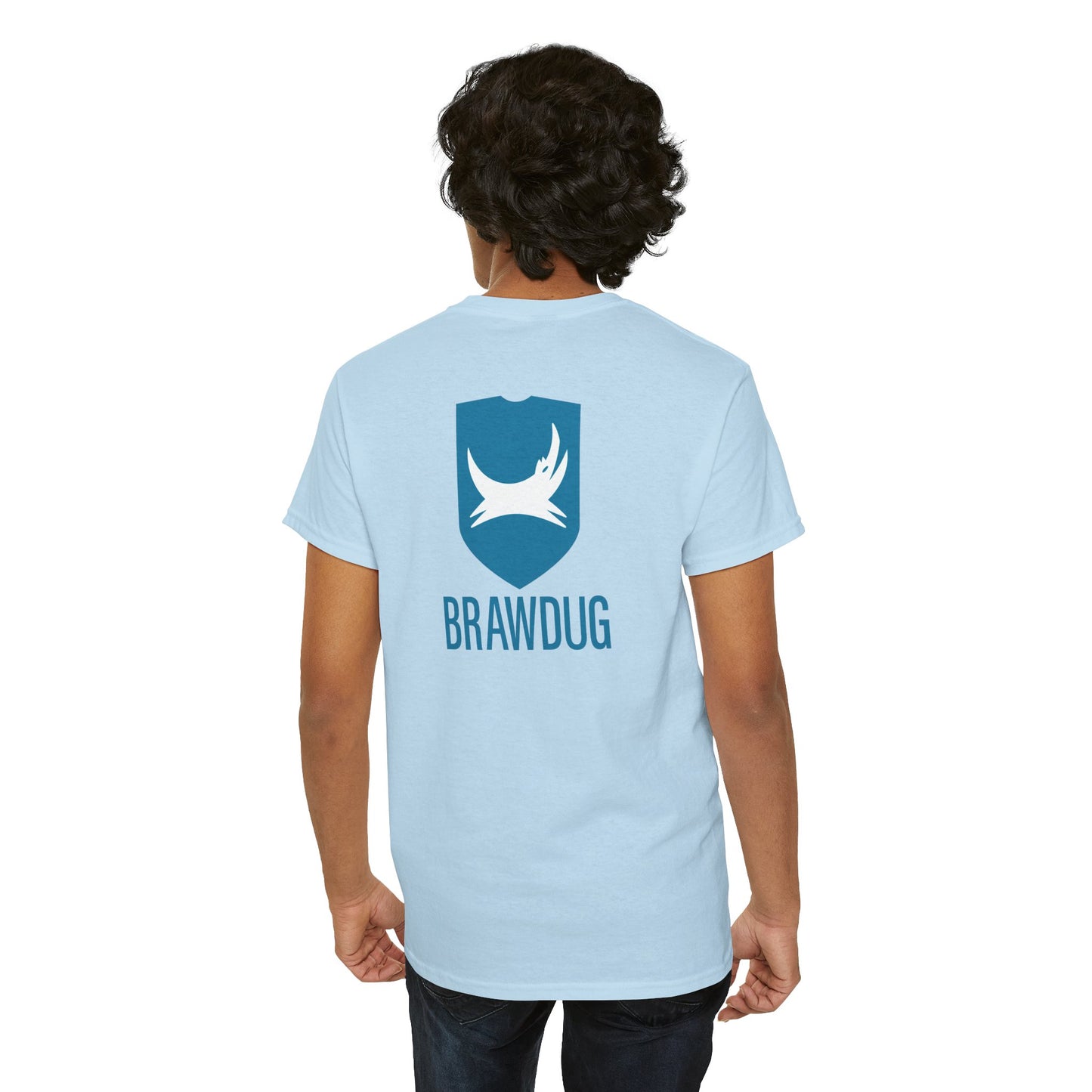 BRAWDUG Unisex Heavy Cotton Tee