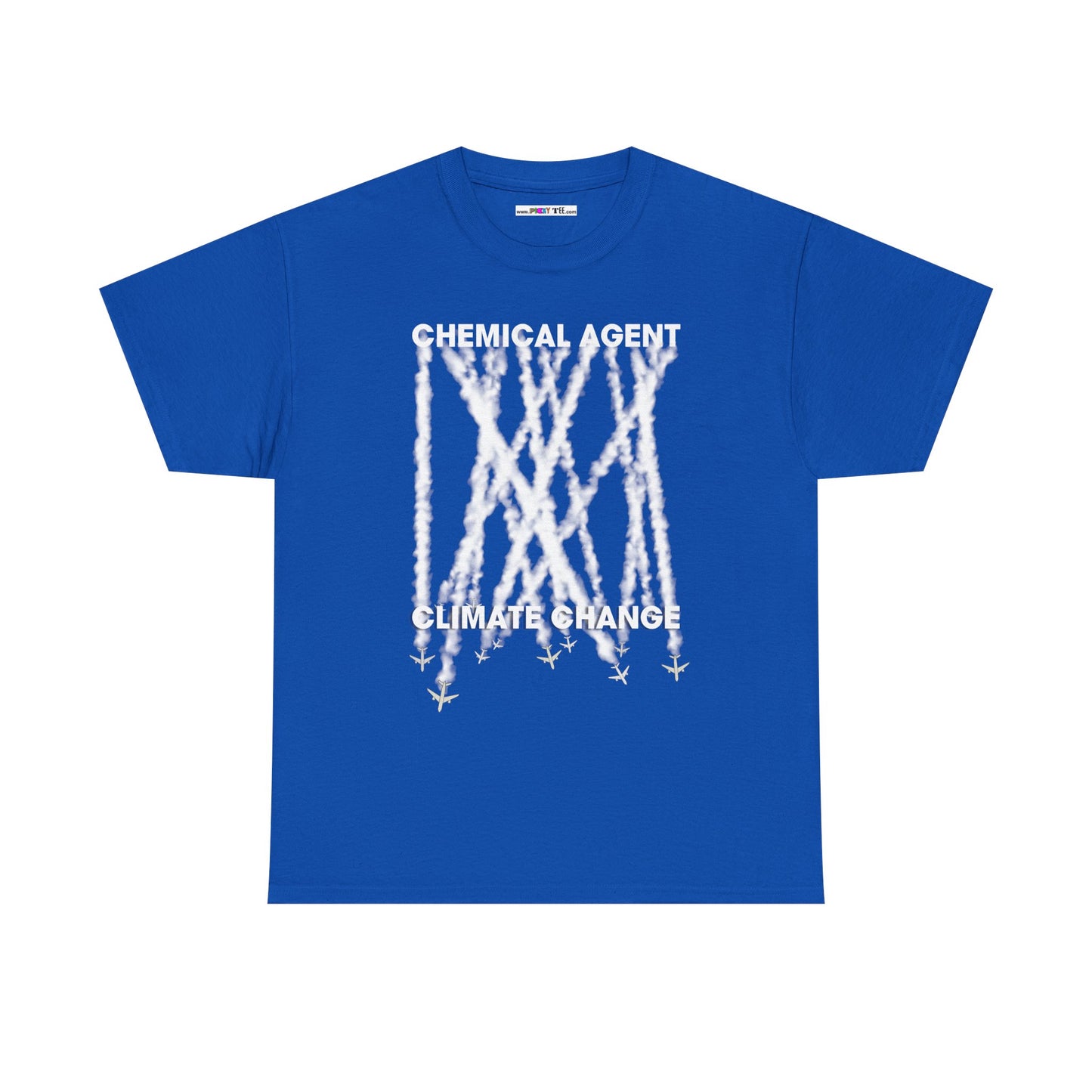 CHEMICAL AGENT/CLIMATE CHANGE Unisex Heavy Cotton Tee