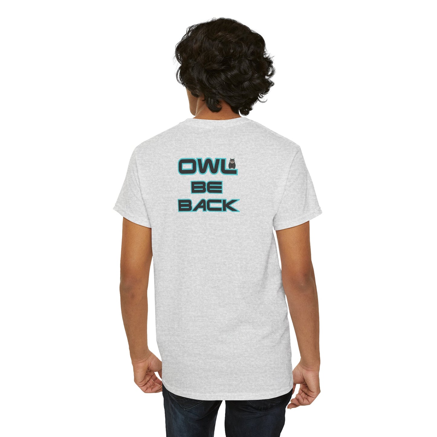 OWL BE BACK Unisex Heavy Cotton Tee