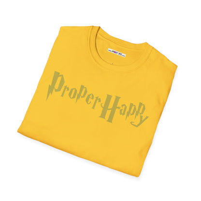 Proper Happy Unisex Softstyle 100% Cotton T-Shirt