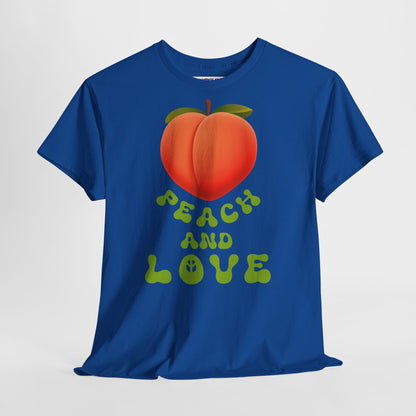 PEACH AND LOVE Unisex Heavy Cotton Tee