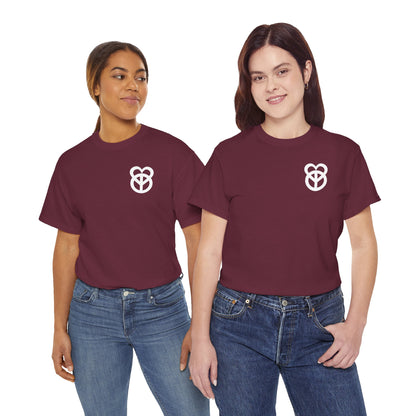 KEEP PEACE AND LOVE ON Unisex Heavy Cotton Tee