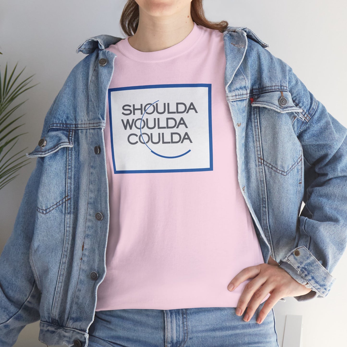 SHOULDA WOULDA COULDA Unisex Heavy Cotton Tee