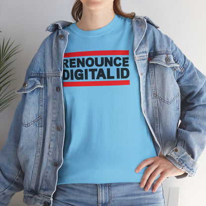 RENOUNCE DIGITAL ID Unisex Heavy Cotton Tee