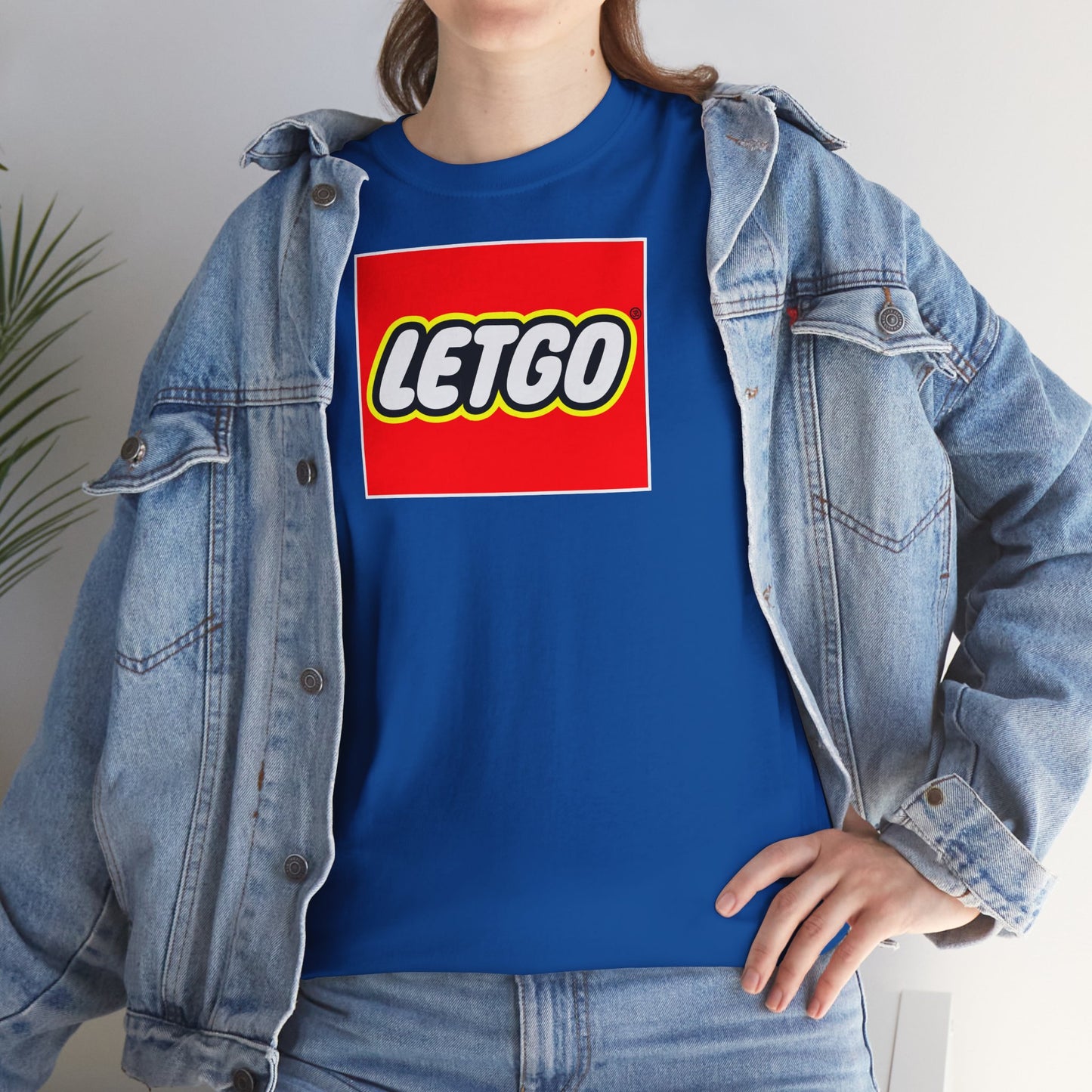 LETGO Unisex Heavy Cotton Tee