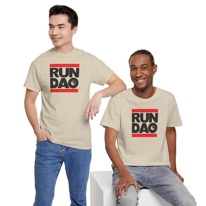 RUN DAO Unisex Heavy Cotton Tee