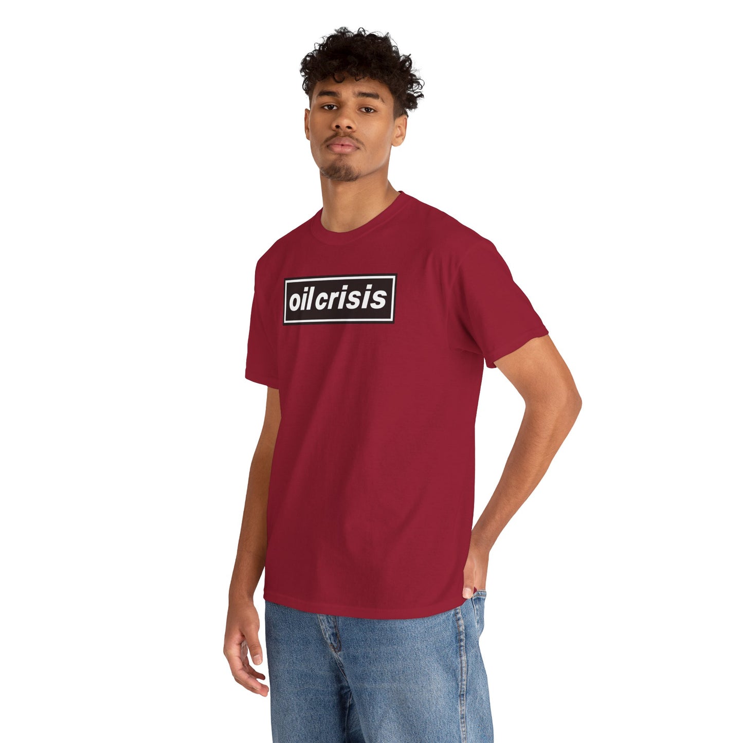 oil crisis/Foil THE crisis Unisex Heavy Cotton Tee
