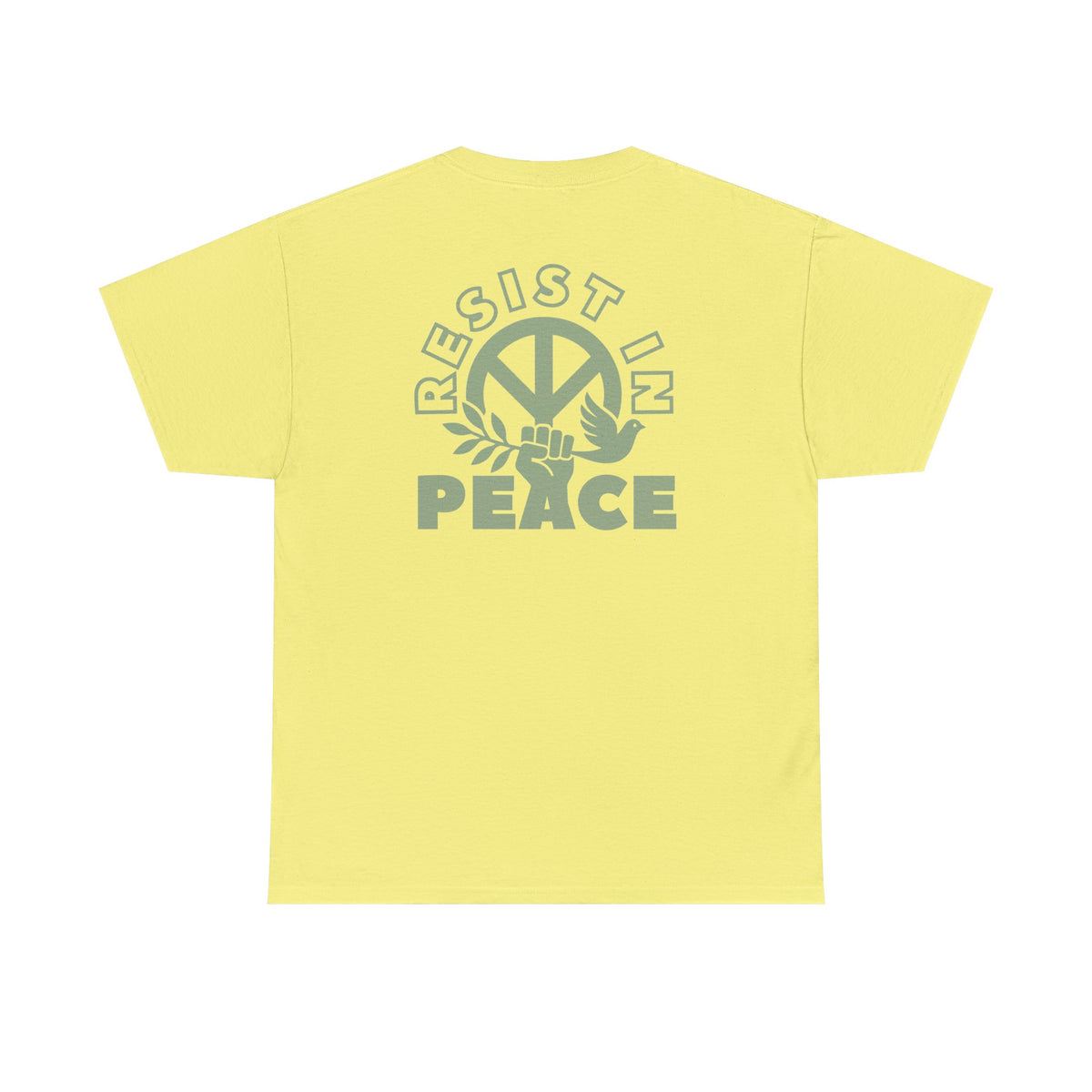 RESIST IN PEACE Unisex Heavy Cotton Tee
