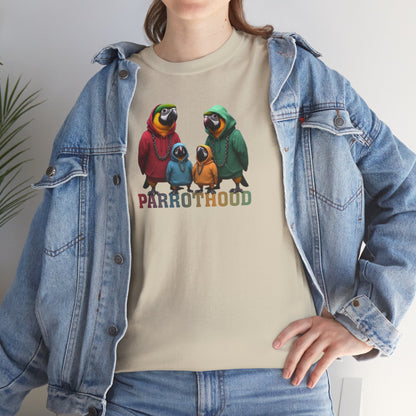 PARROTHOOD Unisex Heavy Cotton Tee