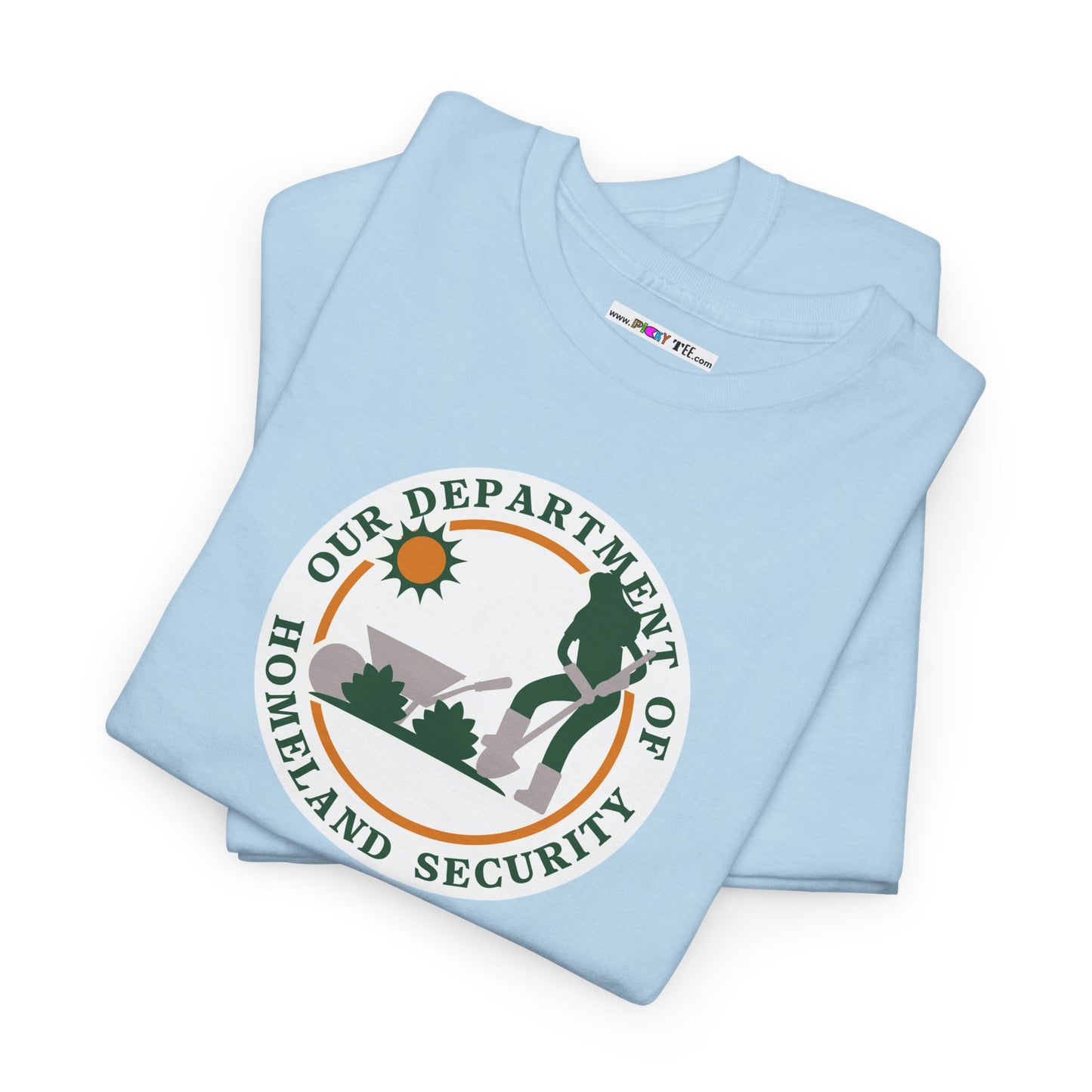 HOMELAND SECURITY (OUR DEPARTMENT OF) Unisex Heavy Cotton Tee