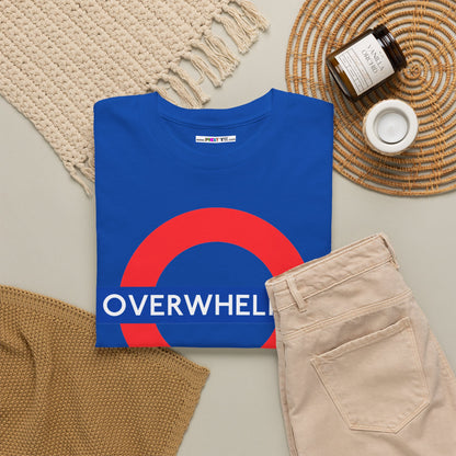 OVERWHELMED Unisex Heavy Cotton Tee