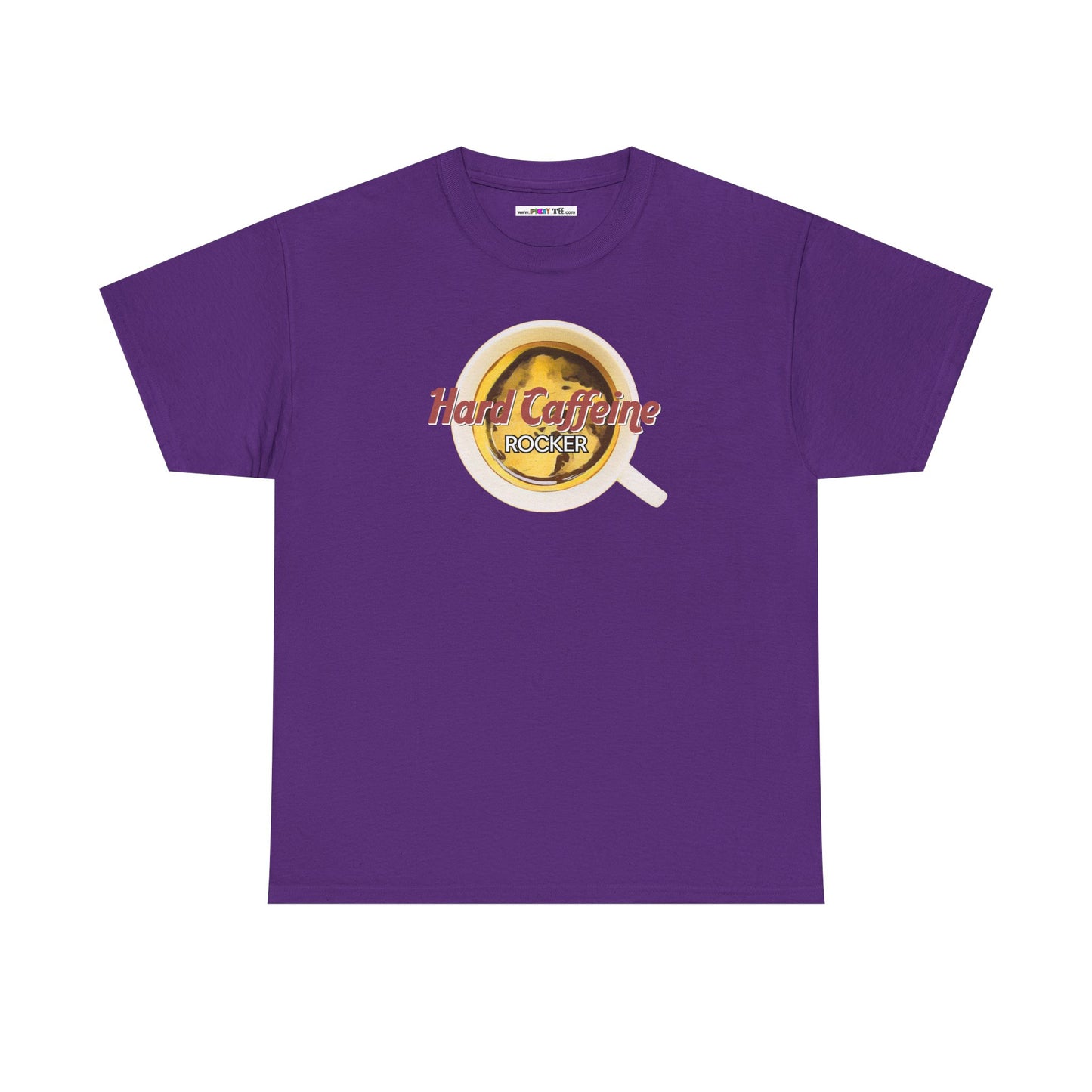 Hard Caffeine ROCKER Unisex Heavy Cotton Tee
