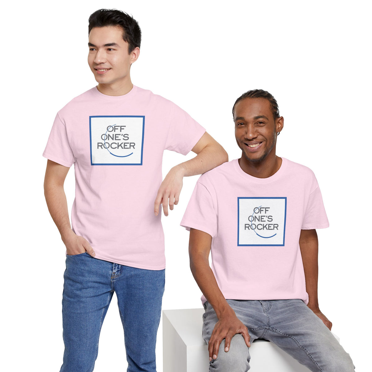 OFF ONE'S ROCKER Unisex Heavy Cotton Tee