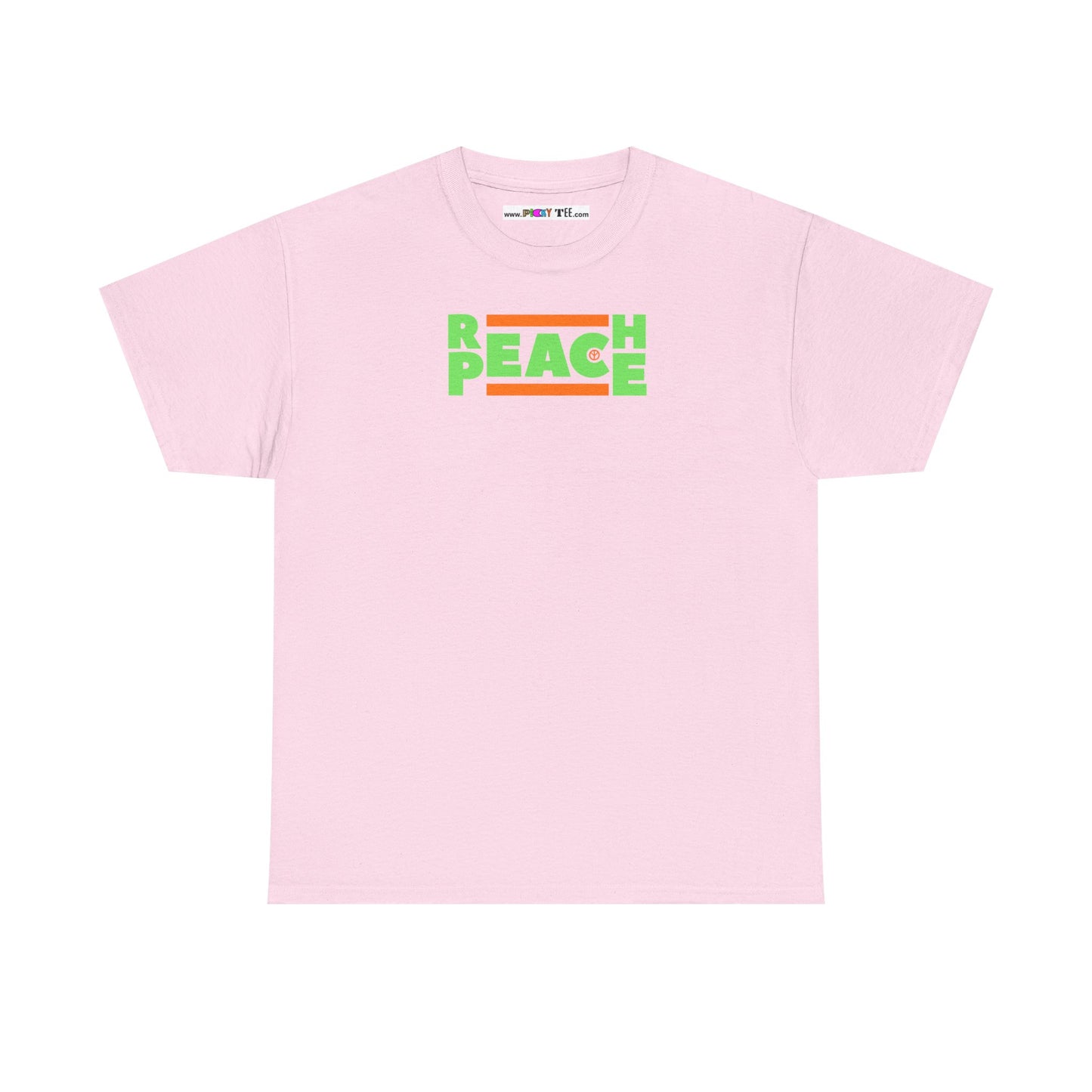 REACH PEACE Unisex Heavy Cotton Tee