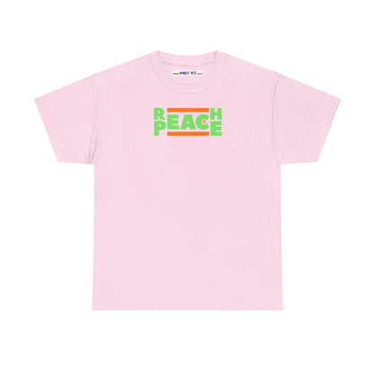REACH PEACE Unisex Heavy Cotton Tee