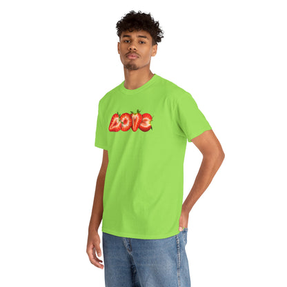 BERRY MUCH LOVE Unisex Heavy Cotton Tee