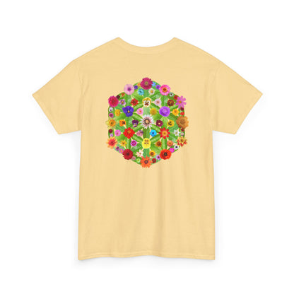 Flowers of Life Unisex Heavy Cotton Tee